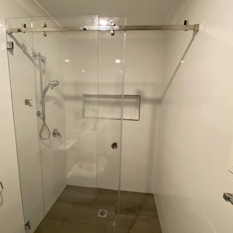 Image presents Your Trusted Frameless Sliding Shower Screens Company